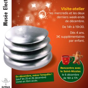 Trouve le radiateur pour l'atelier du Père Noël - Musée Electropolis