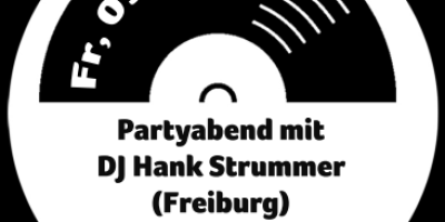 Partyabend mit DJ Hank Strummer