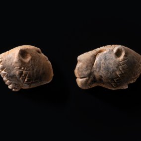 Urformen - Eiszeitkunst Europas (Löwenkopf/Landesmuseum Württemberg)