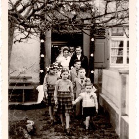 Hochzeit, Altweil 1950er
