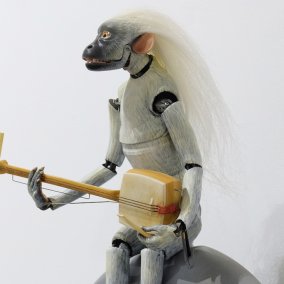 Nicolas Darrot, «Yuki Otoko» Detail, 2025. Courtesy the artist und Galerie C; Foto: Nicolas Darrot.
