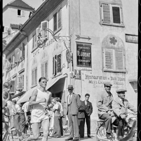 Epreuve de marche à Delémont