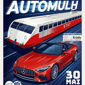 Exposition AutoMülh à la Cité du Train 