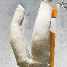 Detail aus dem Arbeitsprozess von Angela Anzi / Design: Atlas Studio <br>© 2025, ProLitteris, Zürich