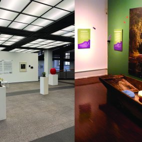 Blick in die Ausstellungen