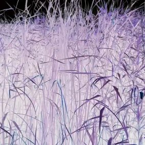 Ausstellungsansicht, Anna Barham: delirious mantra, Badischer Kunstverein, Karlsruhe 2026, Foto: Felix Grünschloß