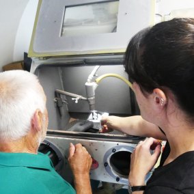 Site Verrier de Meisenthal - Atelier sablage 