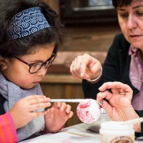 Allons de l'Avent ! - Family workshop ©Dorothée Parent