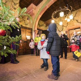 Weihnachtlicher Abend -  Nächtlicher Führung ©Château du Haut-Koenigsbourg