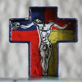 Croix peinte par Le Corbusier 