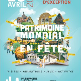 Afficde de l'évènement Patrimoine mondial en fête 