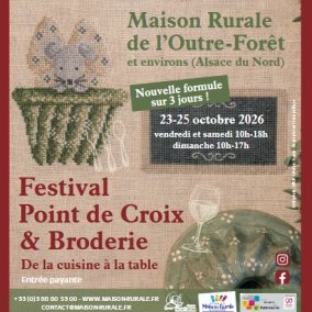 Festival Point de croix et broderie 2026