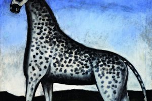 Niko Pirosmani Giraffe Öl auf Wachstuch, 137,4 x 111,7 cm, Georgian National Museum © Infinitart Foundation Foto: Roberto Bigano