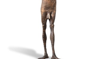 Karl Ulrich Nuss, Büffelmann, 2016, Bronze, H 165 cm. © Künstler, Foto: Gottfried Heubach.