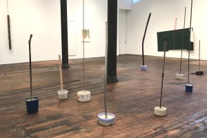 Installationsansicht von Eric Hattans «Maxe»