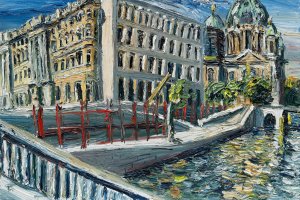 Christopher Lehmpfuhl, Schlossplatz, August 2020 (Detail)