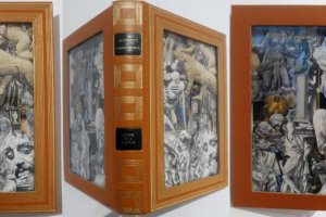 Livre sculpté
