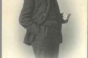 Portrait Martin Scheible, SW-Fotografie, um 1900, Reproduktion aus Privatbesitz