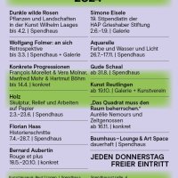 Liste der Ausstellungen in 2024 am Kunstmuseum Reutlingen