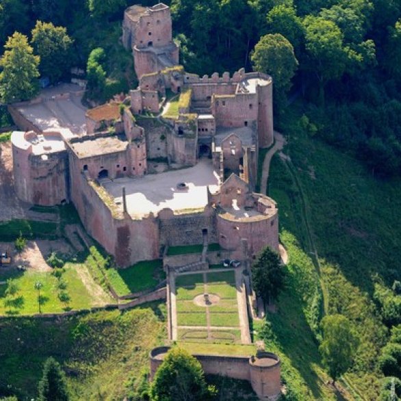 Ruines du château de Hardenburg