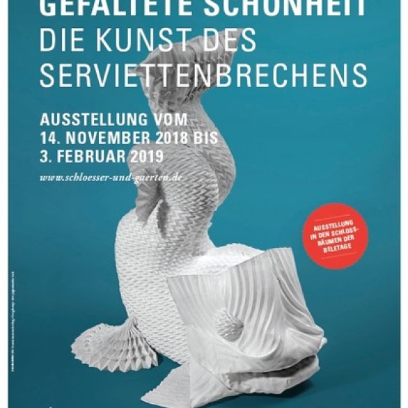 Gefaltete Schönheit Kunst Des Serviettenbrechens Museums Gefaltete Schönheit Kunst Des Serviettenbrechens