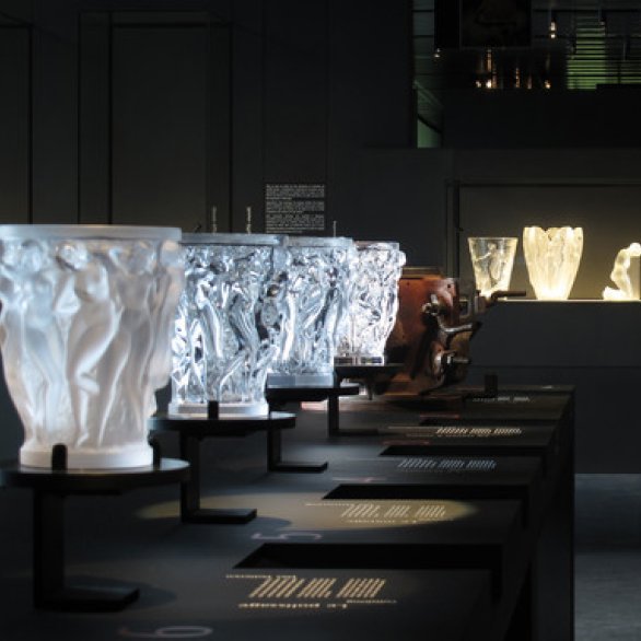 Table tactile - Musée Lalique