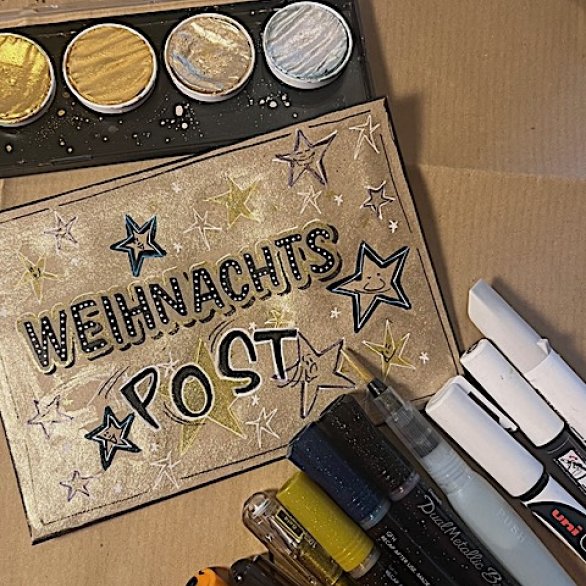 Bild vom Handlettering-Workshop mit romanaschrift