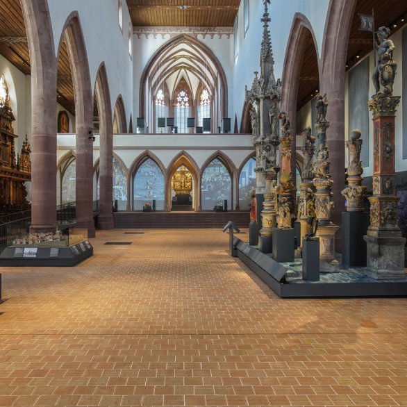 Innenansicht der Barfüsserkirche