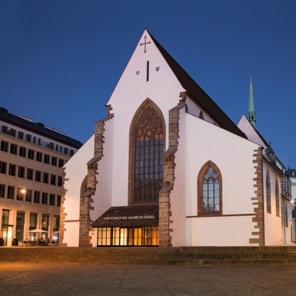 Aussenansicht Barfüsserkirche © Historisches Museum Basel, Foto: Andreas Niemz