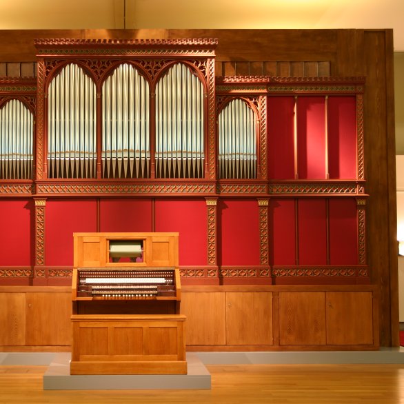 Musée des automates à musique - le Salon Bleu.