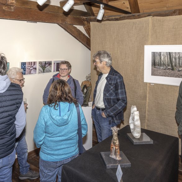 Sonderausstellung mit den Künstlern Hanspeter Weiß und Jürgen Näger
