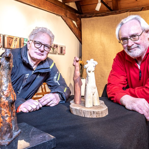 Sonderausstellung mit den Künstlern Hanspeter Weiß und Jürgen Näger