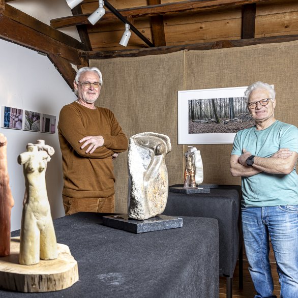 Sonderausstellung mit den Künstlern Hanspeter Weiß und Jürgen Näger