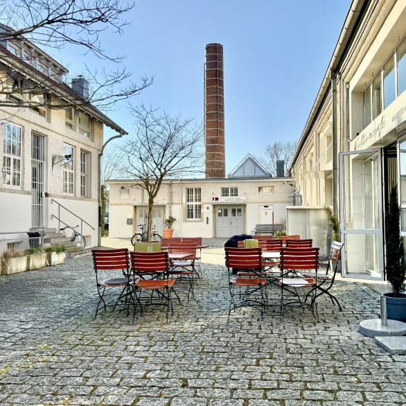 Innenhof, Kesselhaus mit Museum Weiler Textilgeschichte