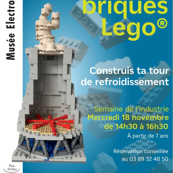 Construire une tour de centrale nucléaire en LEGO®