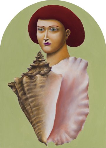 Nicolas Party, Portrait with Seashell