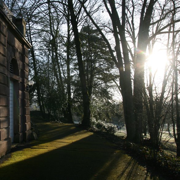 Villa Berberich im März