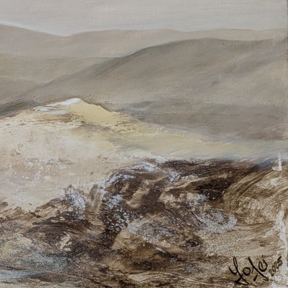 Lore Pfender: Nähe - Weite - Stille - Ferne (Detail)