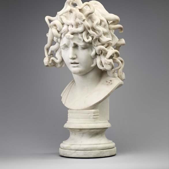 Unbekannt, nach Gian Lorenzo Bernini, Medusa, 2. Hälfte 17. Jh., Paris Louvre © GrandPalaisRmn / Adrien Didierjean