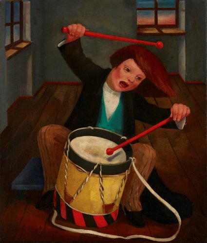 Elisabeth Voigt, Der kleine Trommler, 1926, Museum für Neue Kunst, Modern Times, Foto: Bertram Kober