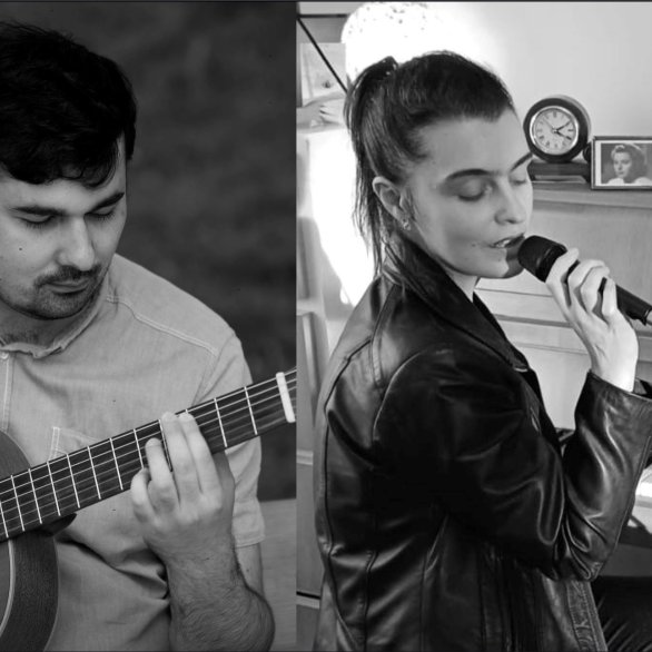 Eliwood - Serhii Danych (Gitarre) und Diana Brković (Gesang)