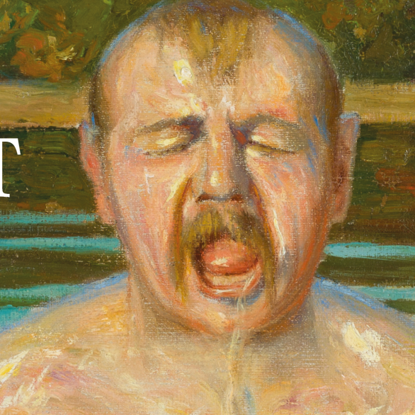 Plakatmotiv zur Ausstellung "AUFGETAUCHT! Philpp Klein im Kreis der Impressionisten"