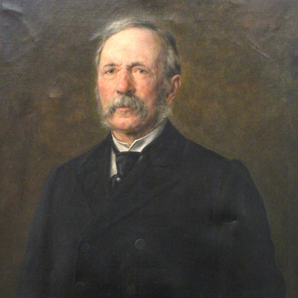 Porträt Franz von Roggenbach, gemalt von Ernst Hänssler, 1903