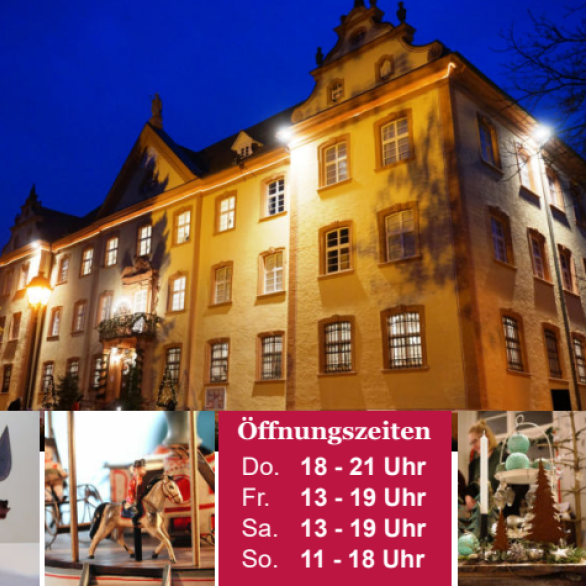Ausschnitt des Plakats zum Weihnachtsmarkt im Elztalmuseum