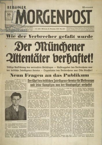 Georg Elser, Hitler-Attentäter