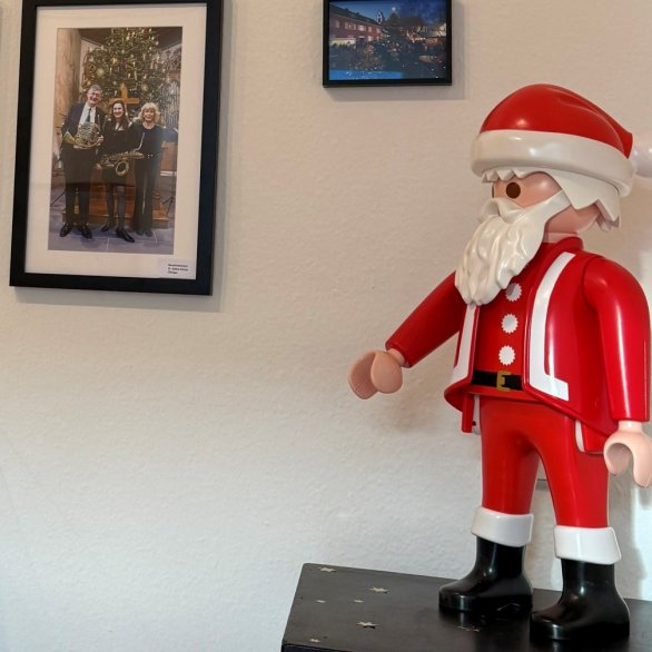 Weihnachten thematisch in der Sonderausstellung