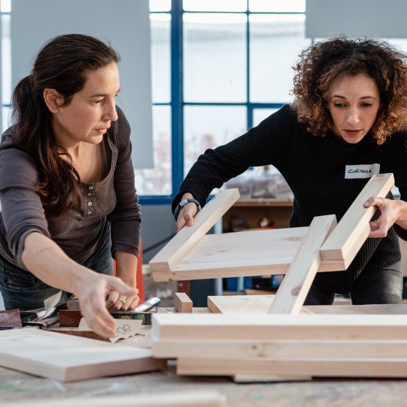 2018 Papenek Stuhl Workshop. Image: Bettina Matthiessen