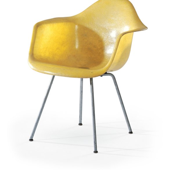 Charles & Ray Eames, DAX / Plastic Armchair, Fiberglass Armchair, 1948- 1950