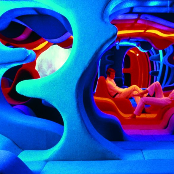 Verner Panton, Fantasy Landscape at the exhibition Visiona 2, Cologne, Germany, 1970 © Verner Panton Design AG, Basel