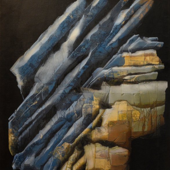 Joachim Hiller, Ohne Titel, Acryl auf Leinwand, 120 x 100 cm